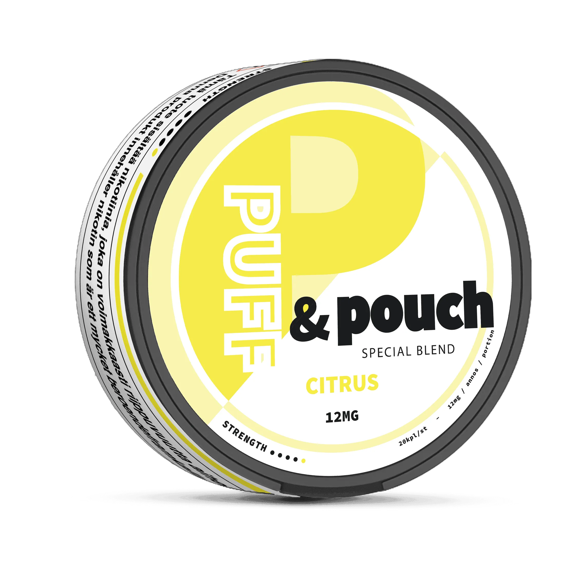CITRUS 12MG - PUFF&POUCH NICOTINE POUCHES