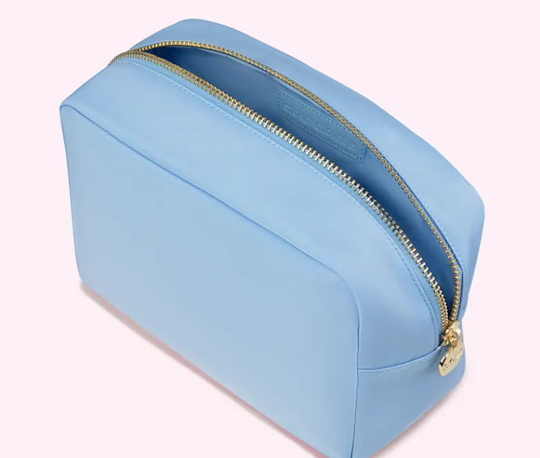 CLASSIC LARGE POUCH- PERIWINKLE