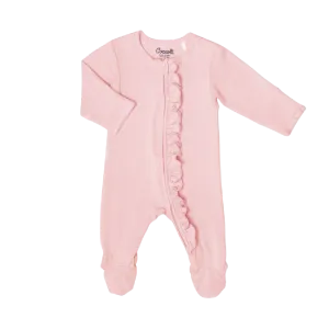 Coccoli Sleeper - Silver Pink with Ruffles