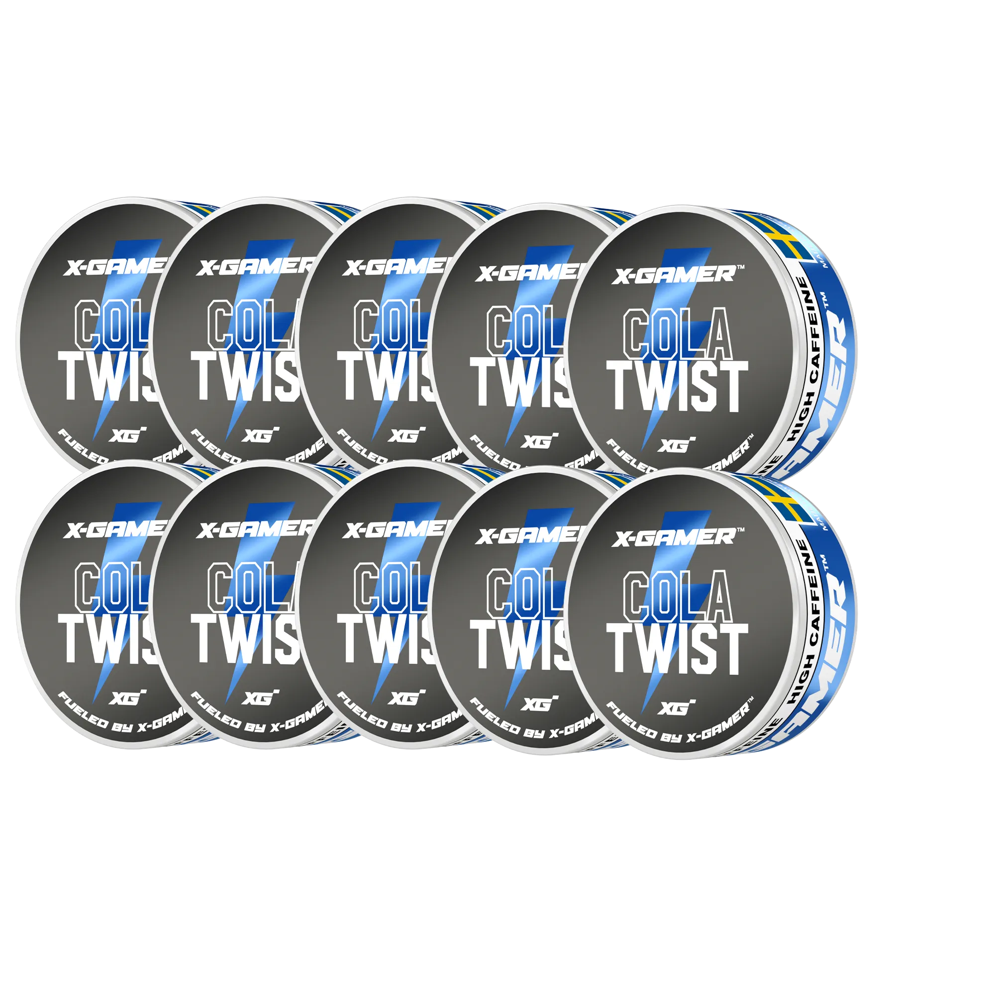 Cola Twist Energy Pouches (10 Pack/200 Pouches)