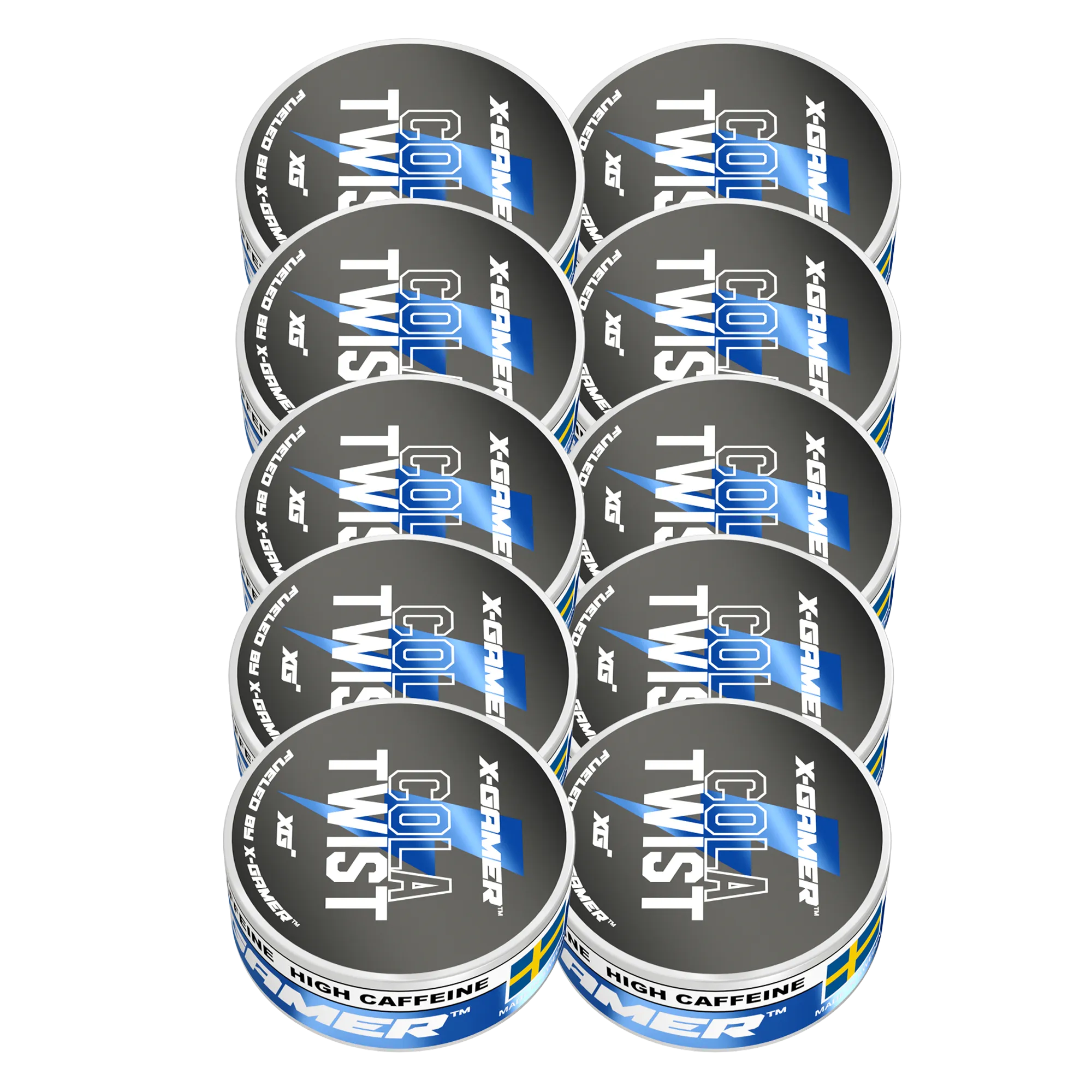 Cola Twist Energy Pouches (10 Pack/200 Pouches)