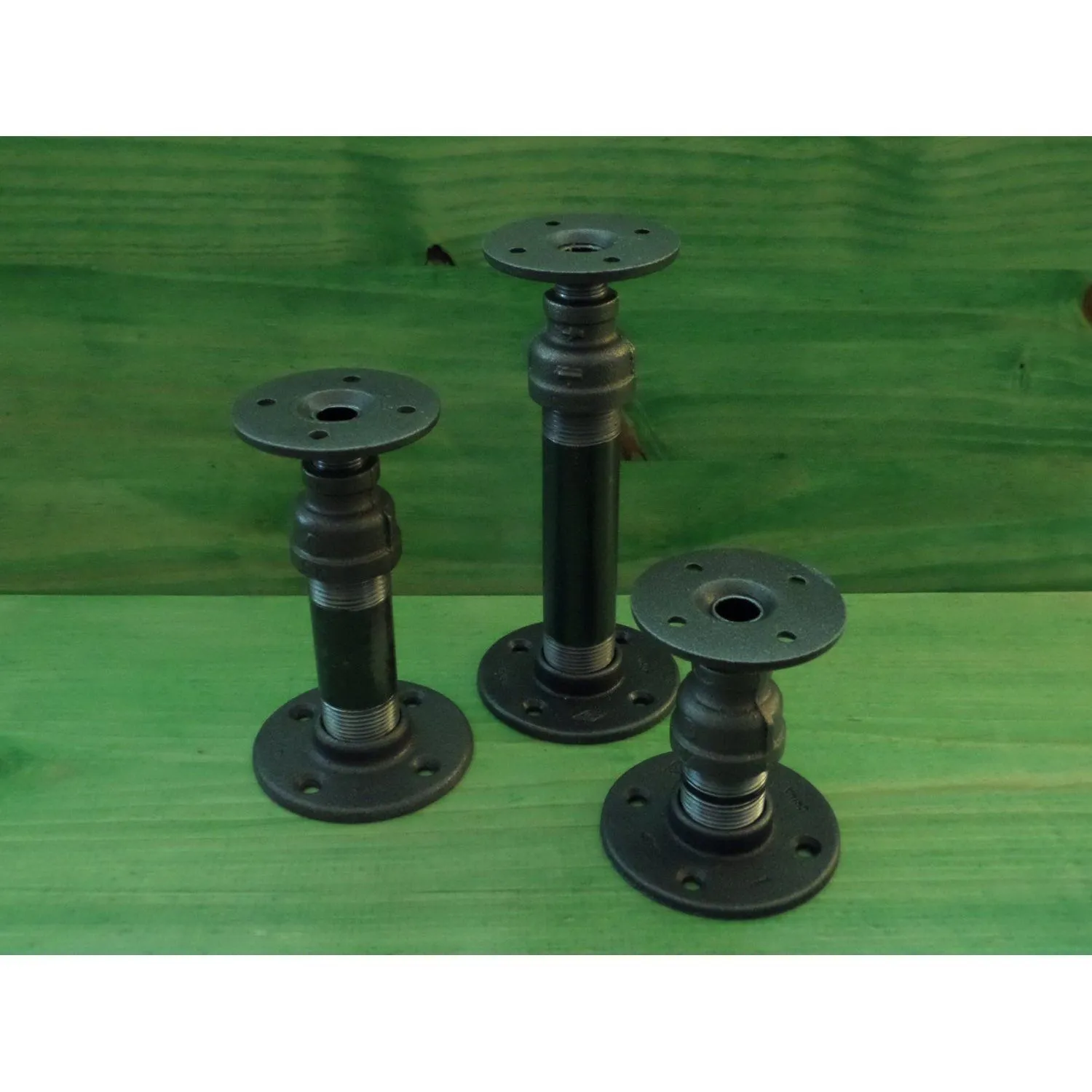 Cool Pillar Candle Holders Cedar Creek Essentials Steampunk Decor