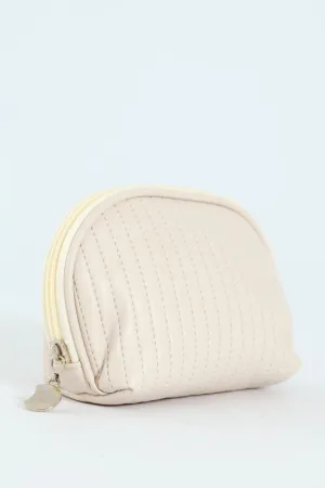 Cosmetic Bag - Nude
