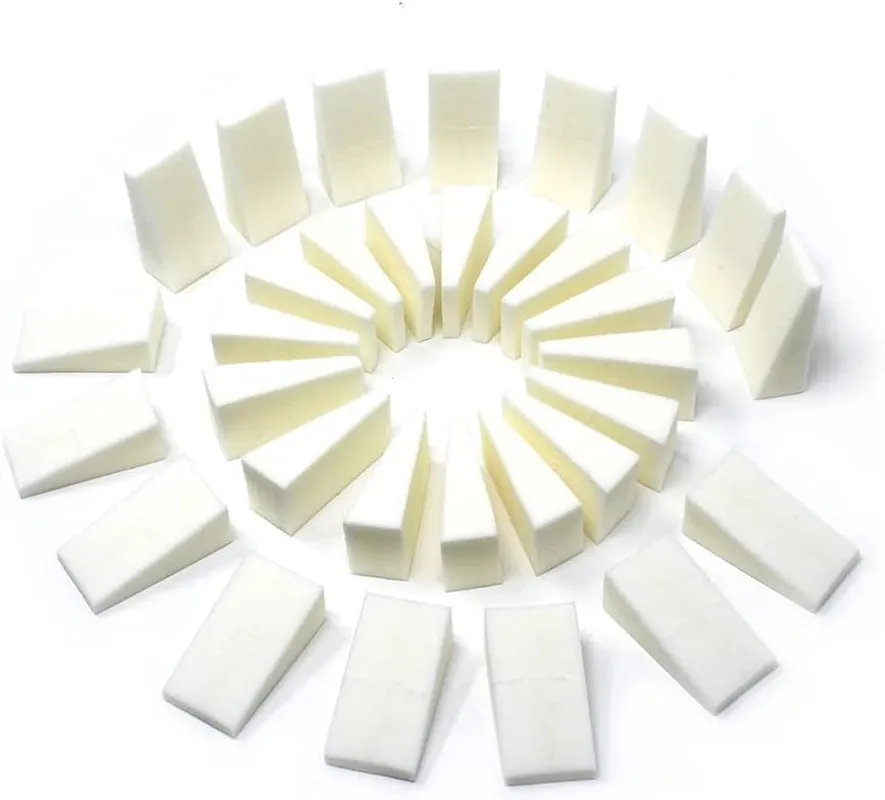 Cosmetic Foam Wedges for Makeup, 32 Count