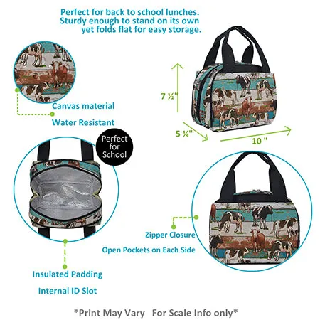Country Side Moo Truck NGIL Insulated Lunch Bag