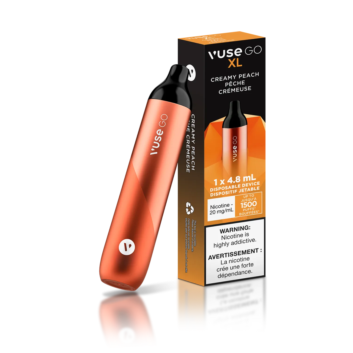 Creamy Peach - VUSE GO XL Disposable