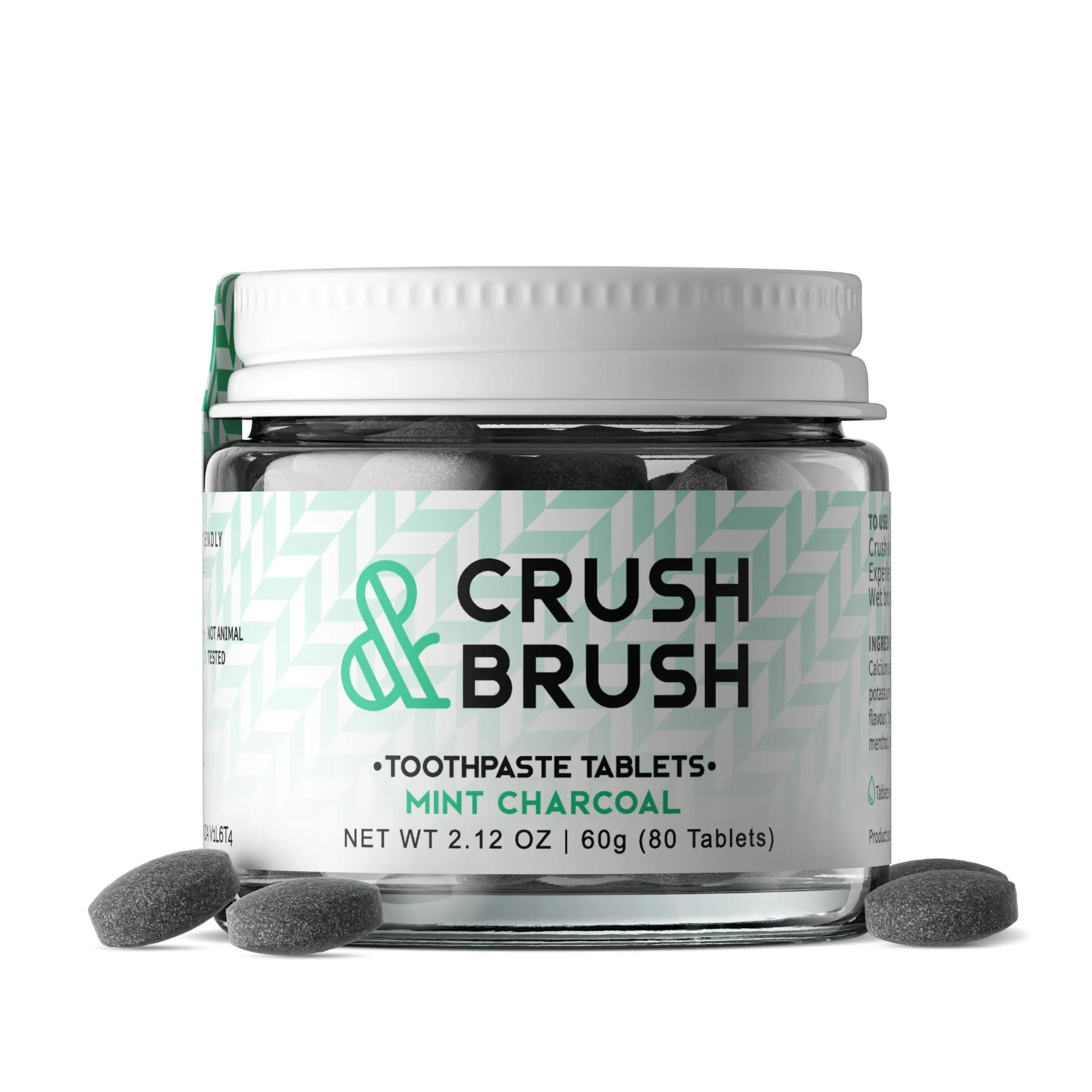 Crush & Brush CHARCOAL MINT