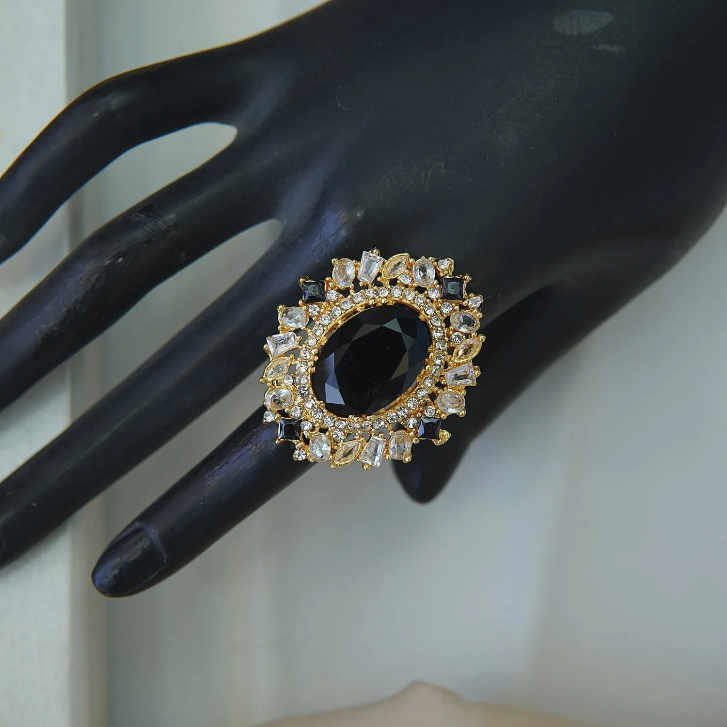 Cubic Zirconia Gemstone Ring