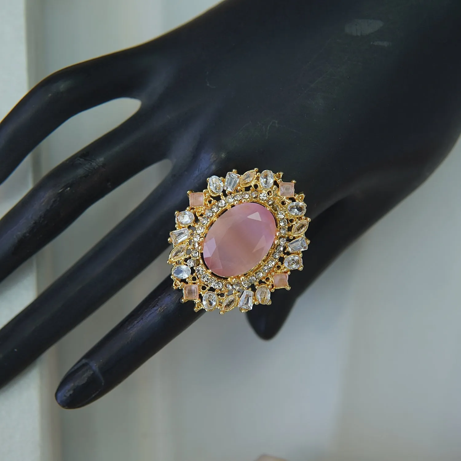 Cubic Zirconia Gemstone Ring