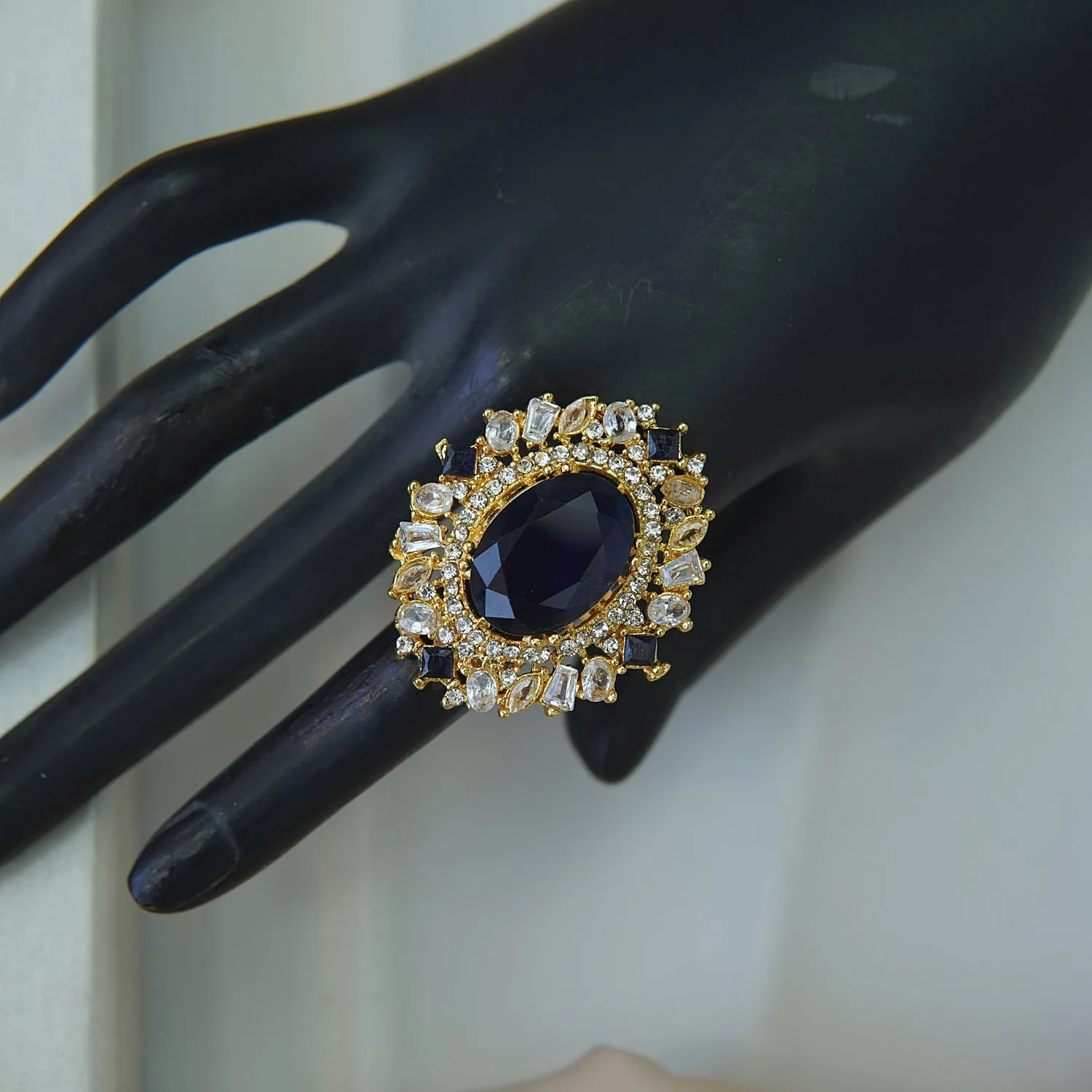 Cubic Zirconia Gemstone Ring