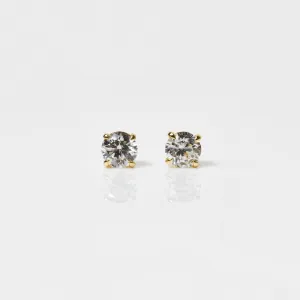 Cubic Zirconia Studs
