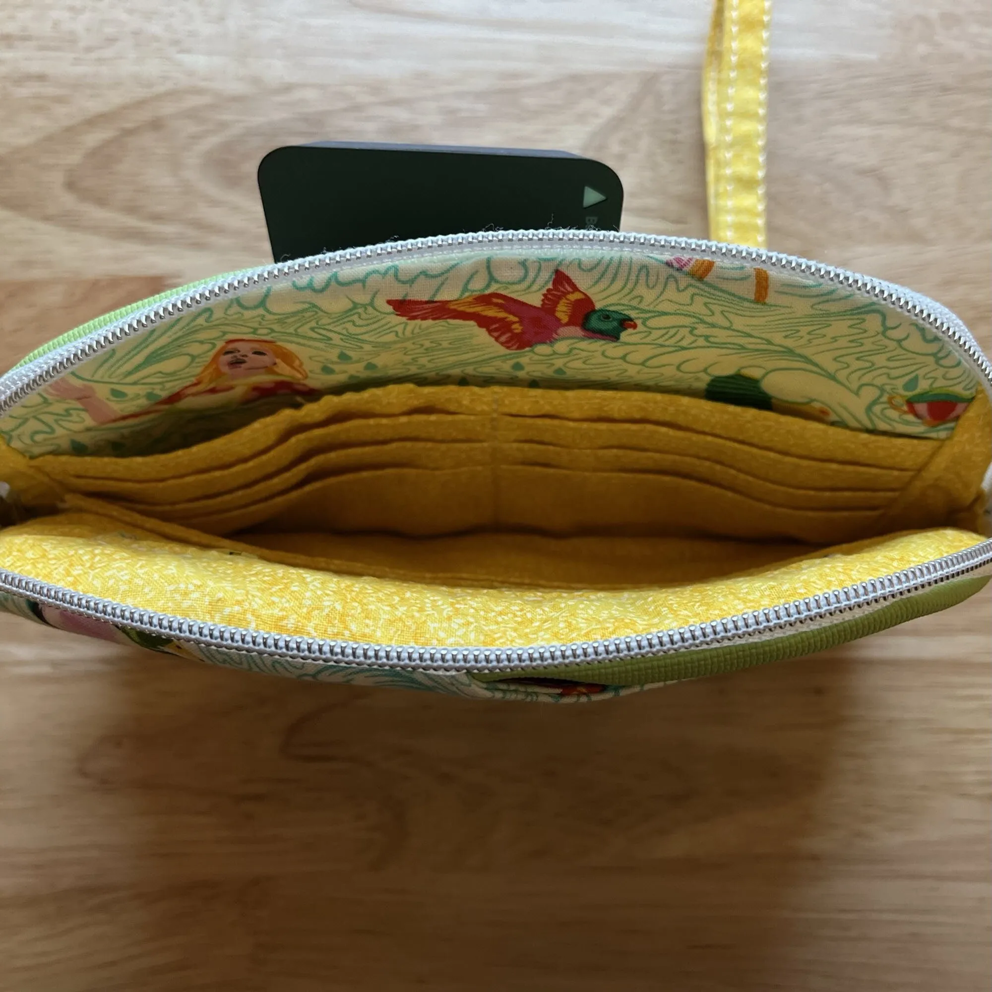 Curvalicious Zip Wallet - Tula Rabbit Hole