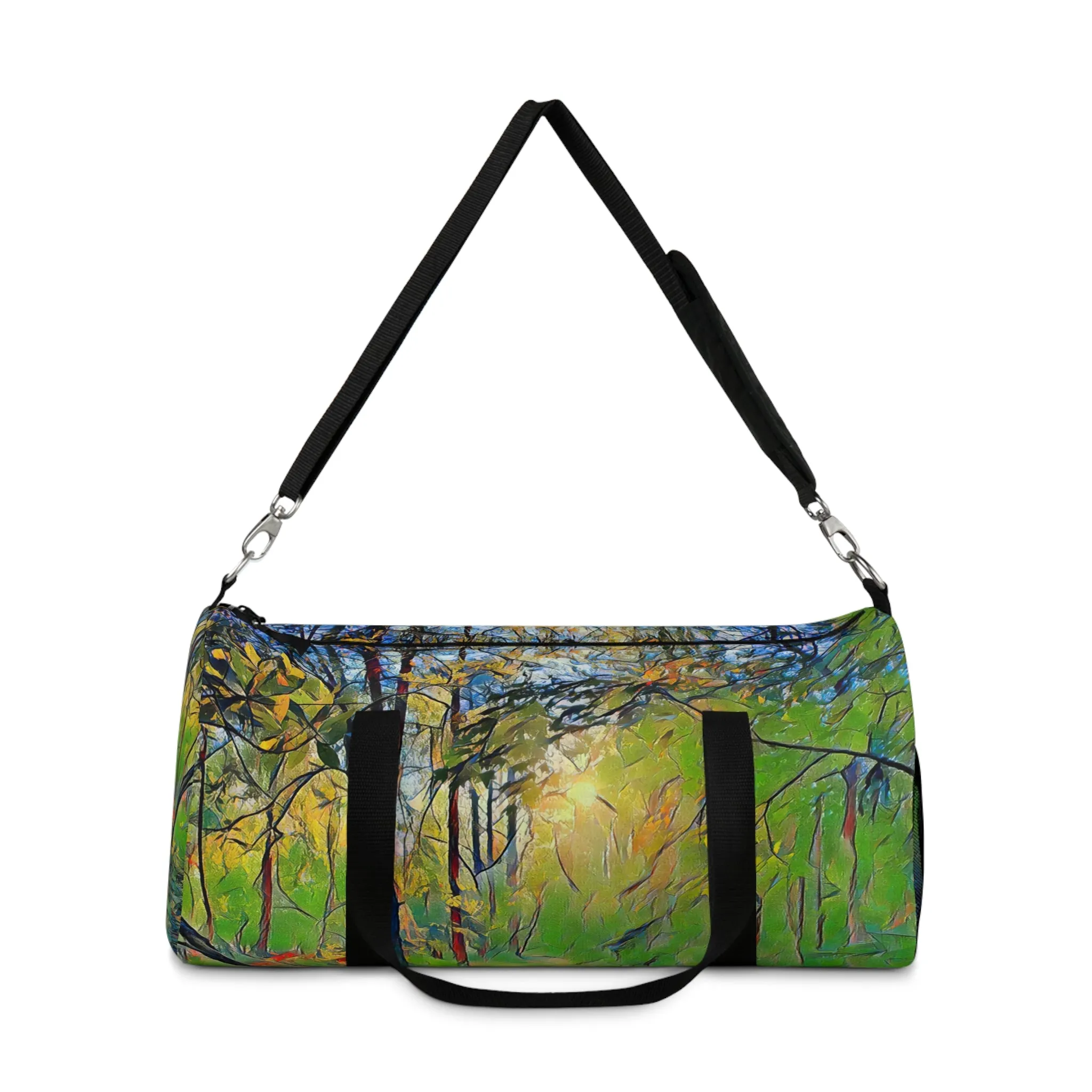 Custom Duffel Bag available in two sizes from the Scenery Series at Intriguing Vistas