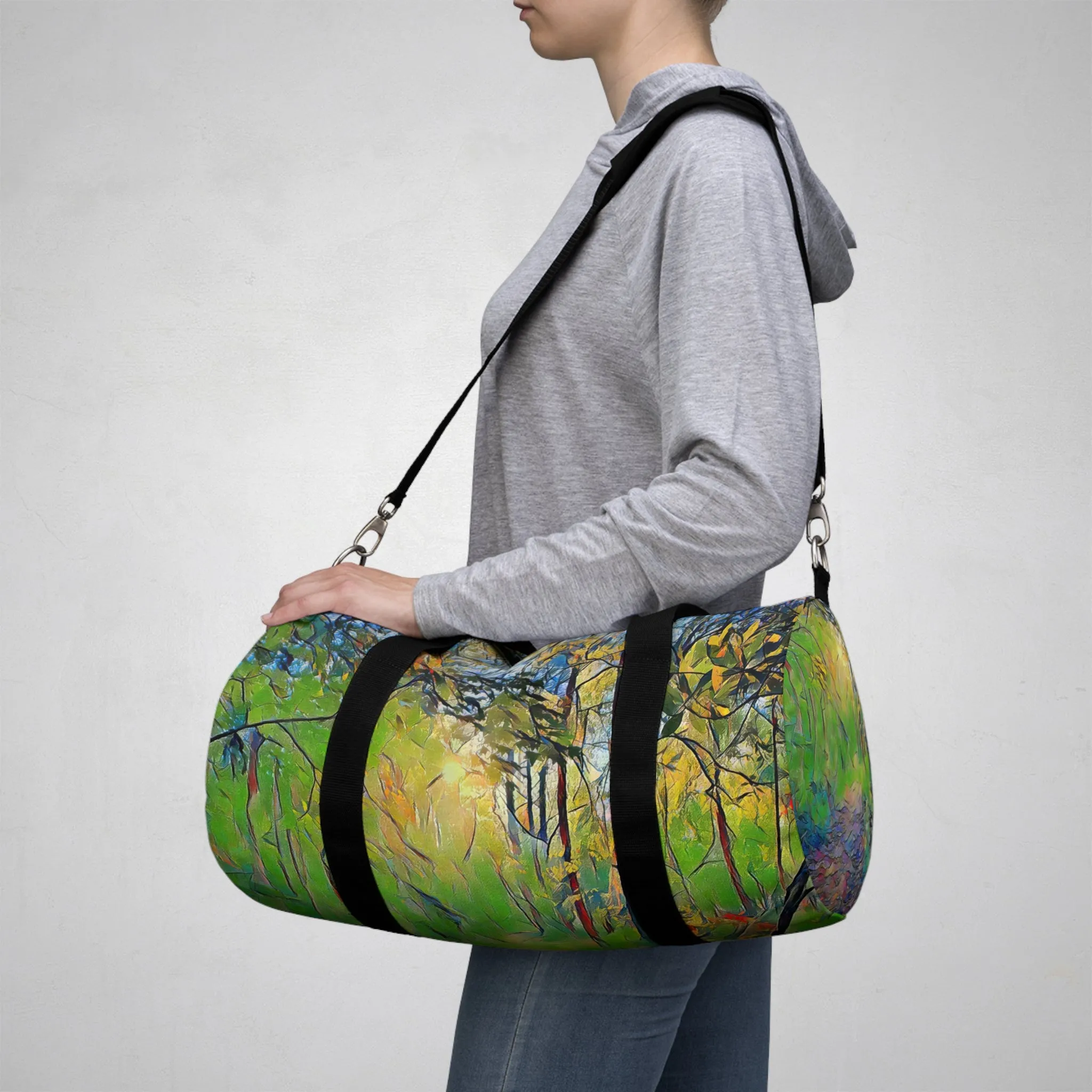 Custom Duffel Bag available in two sizes from the Scenery Series at Intriguing Vistas