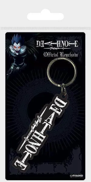 DEATH NOTE (LOGO) KEYCHAIN