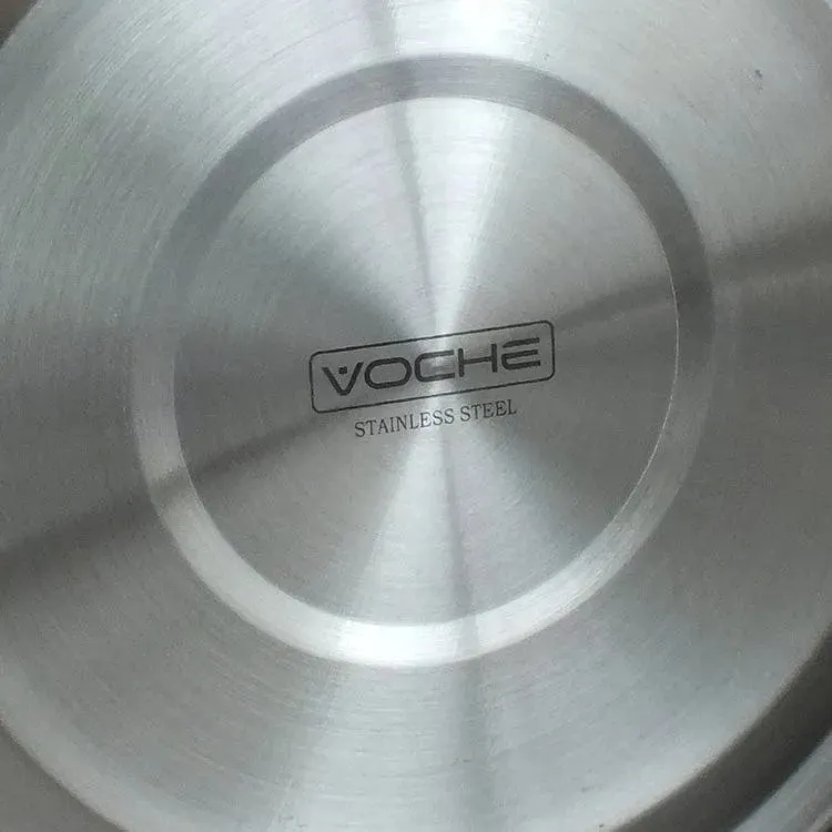 DEMO - Voche® 3.5L Metallic Black Stainless Steel Whistling Kettle Gas & Electri