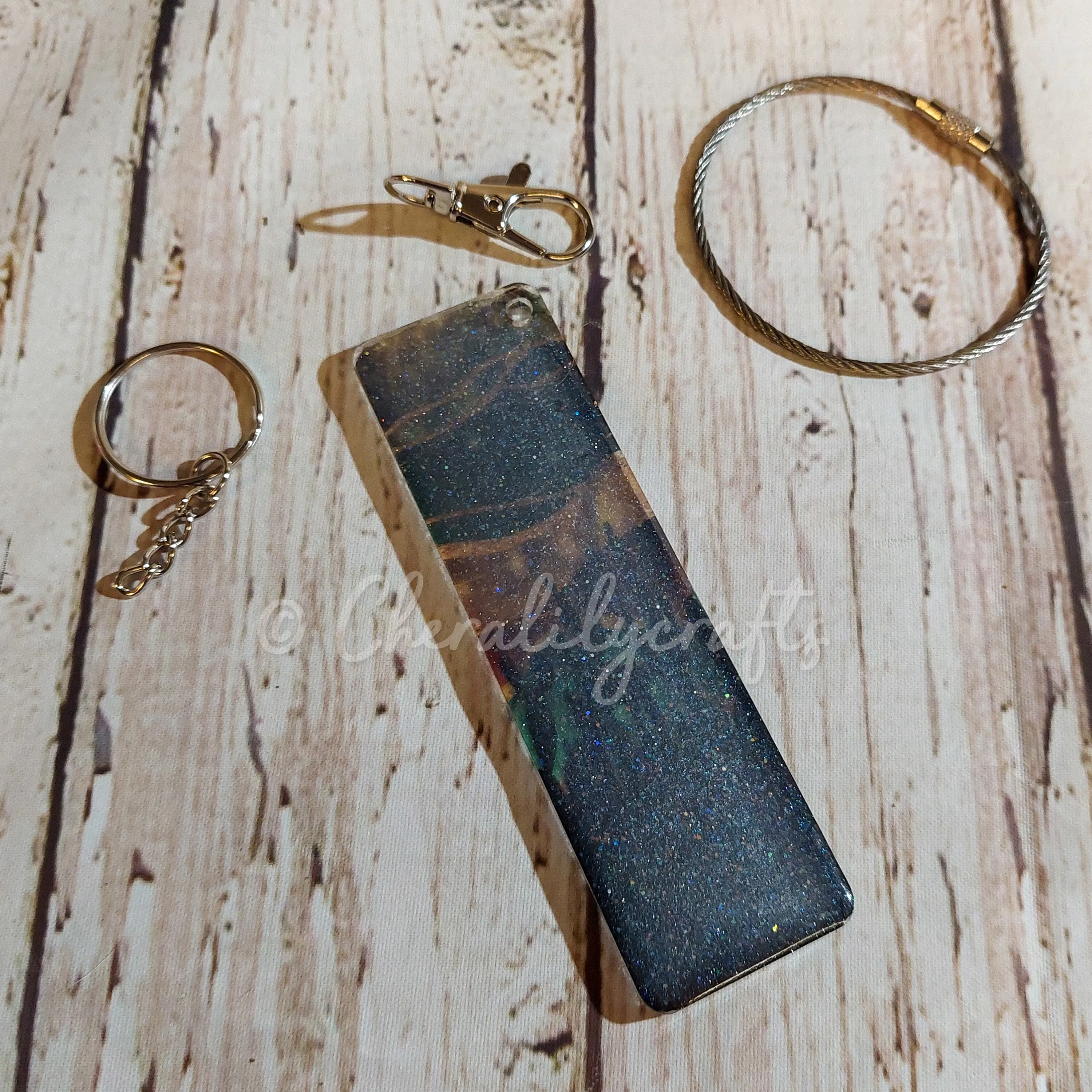 Desert Sunset Keychain/ Luggage Tag