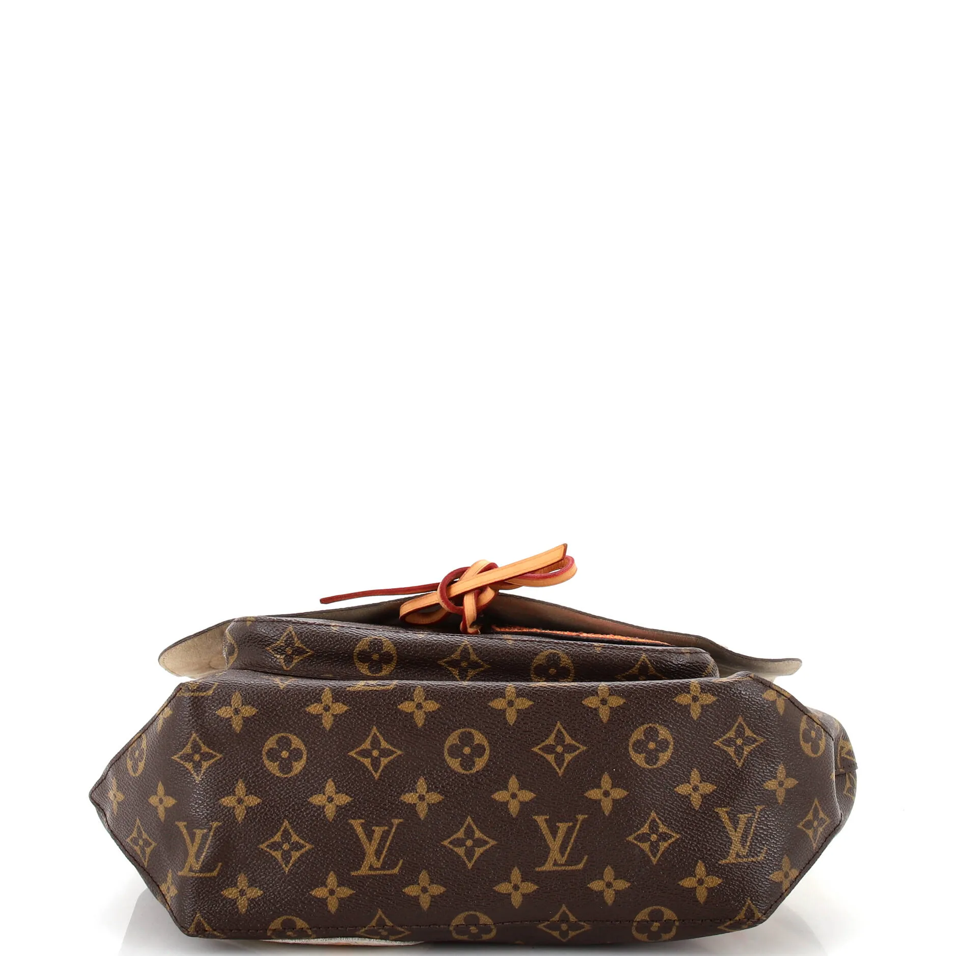 Designer Cindy Sherman Camera Messenger Bag Patch Embellished Monogram Canvas