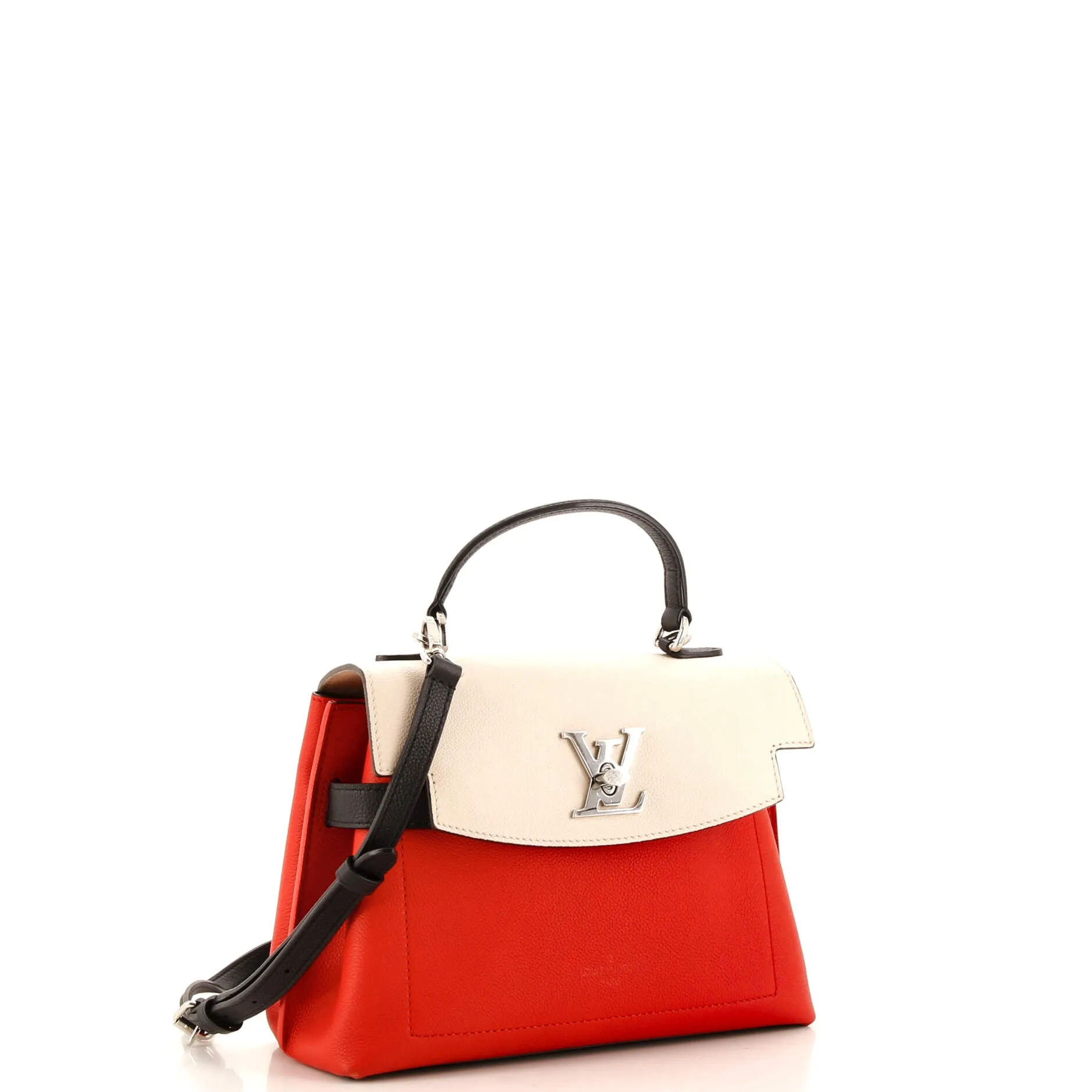 Designer Lockme Ever Handbag Leather BB