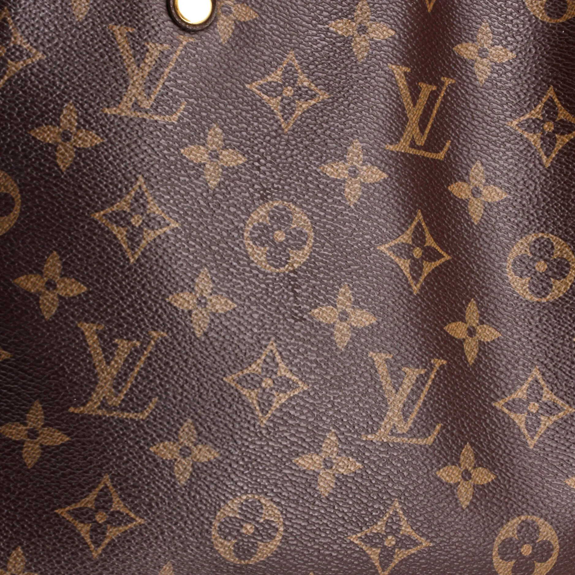 Designer Montaigne Handbag Monogram Canvas MM