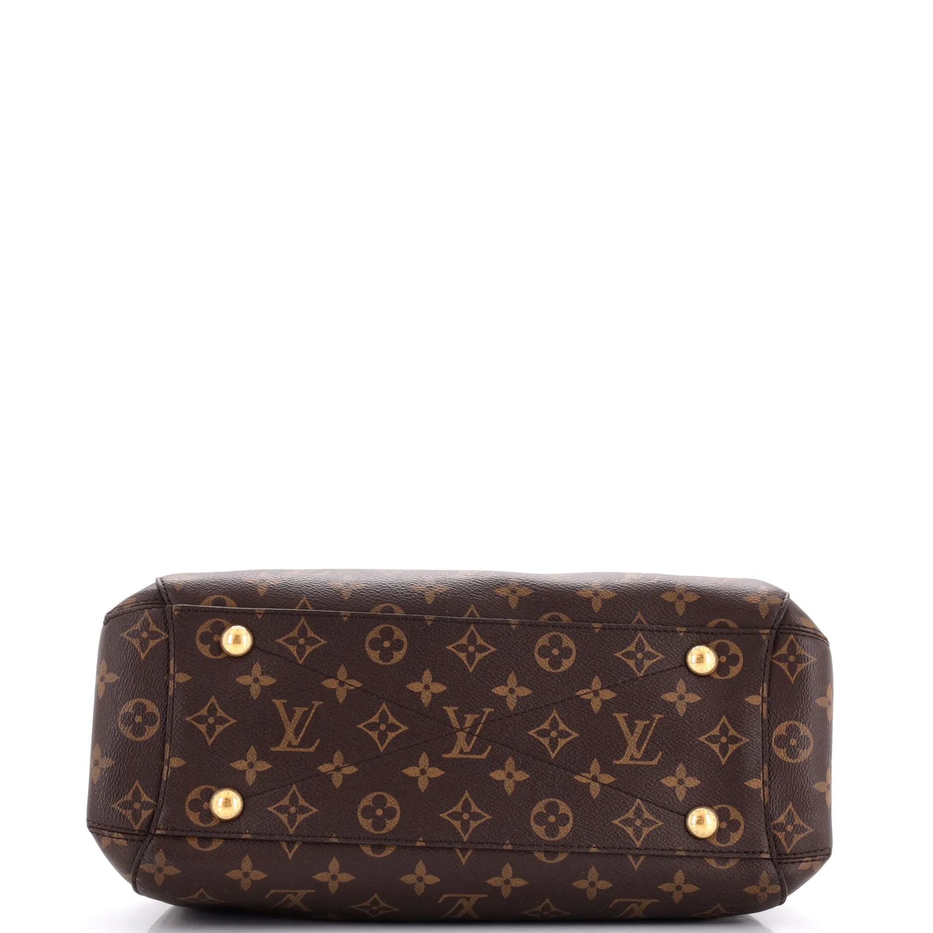 Designer Montaigne Handbag Monogram Canvas MM