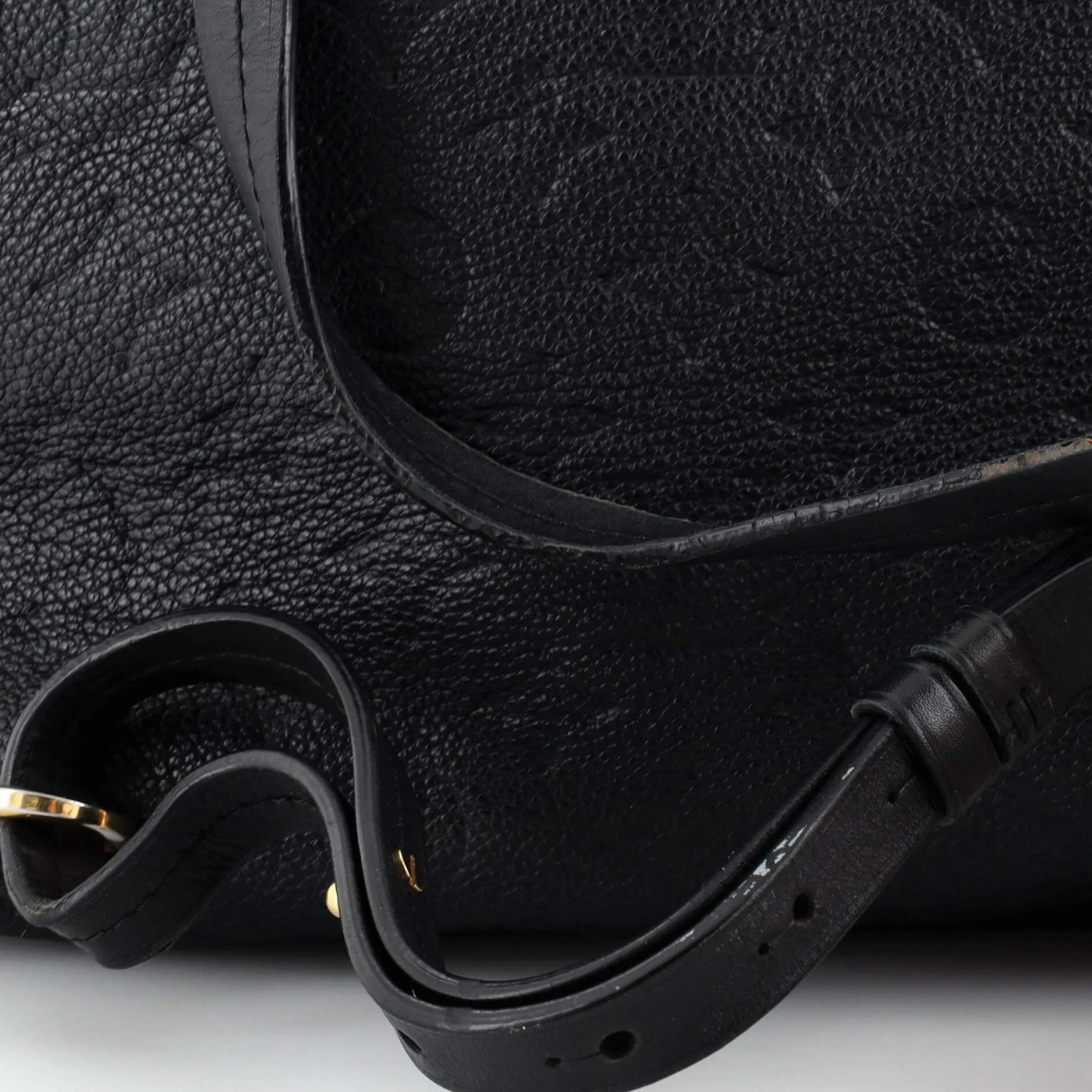 Designer Montsouris NM Backpack Monogram Empreinte Leather PM
