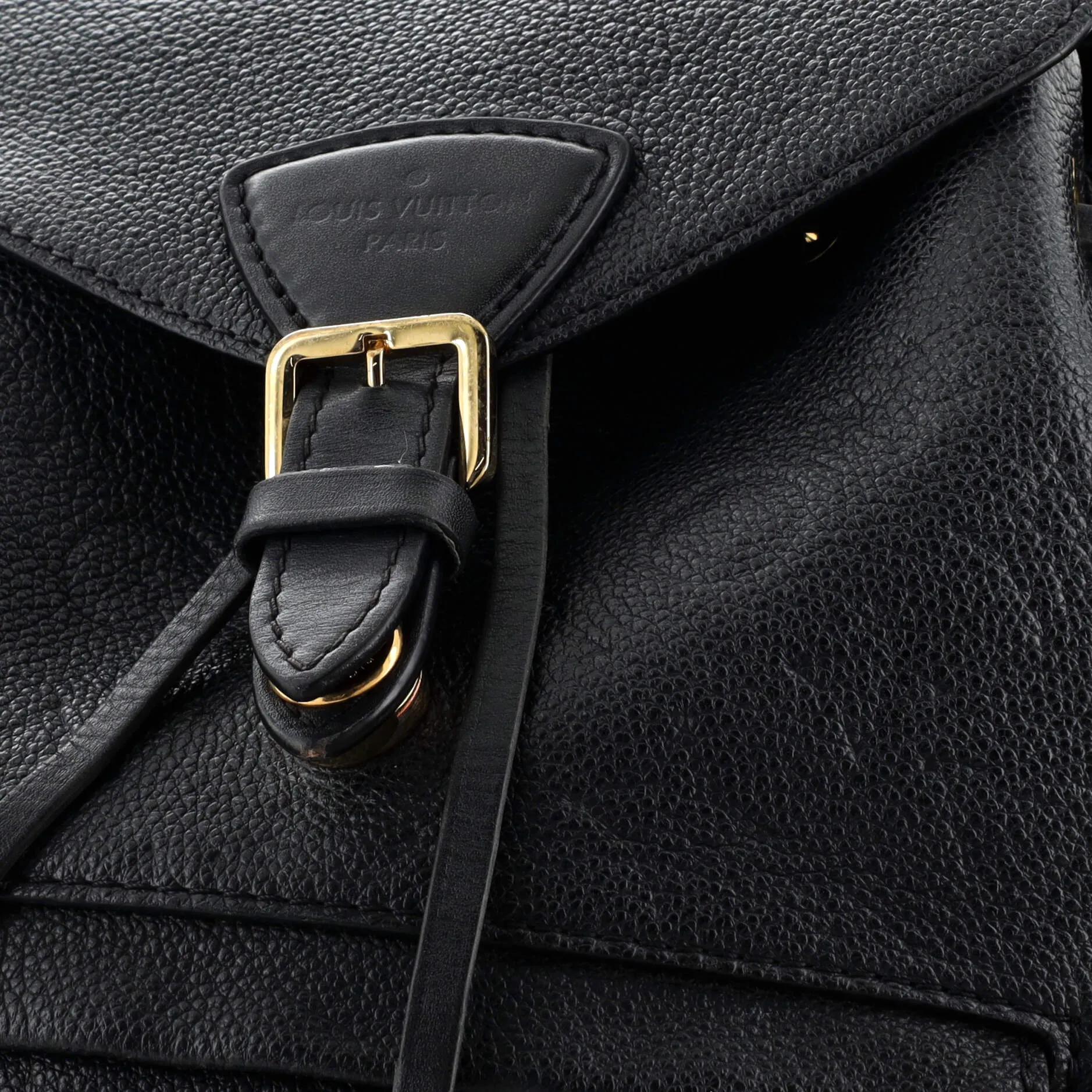 Designer Montsouris NM Backpack Monogram Empreinte Leather PM
