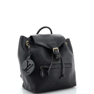 Designer Montsouris NM Backpack Monogram Empreinte Leather PM