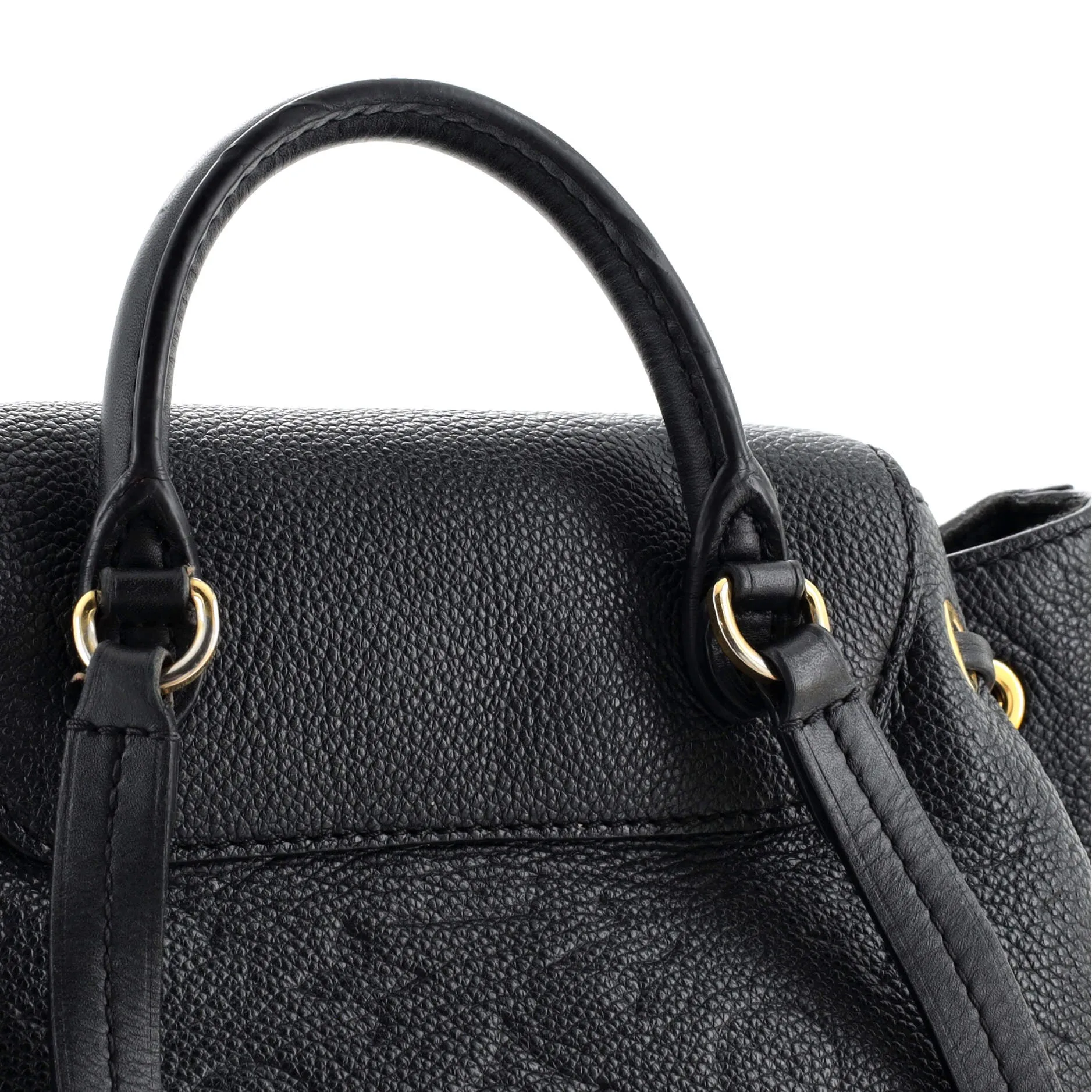 Designer Montsouris NM Backpack Monogram Empreinte Leather PM