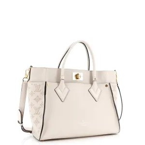 Designer On My Side Tote Mahina Leather MM