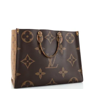 Designer OnTheGo Tote Reverse Monogram Giant GM