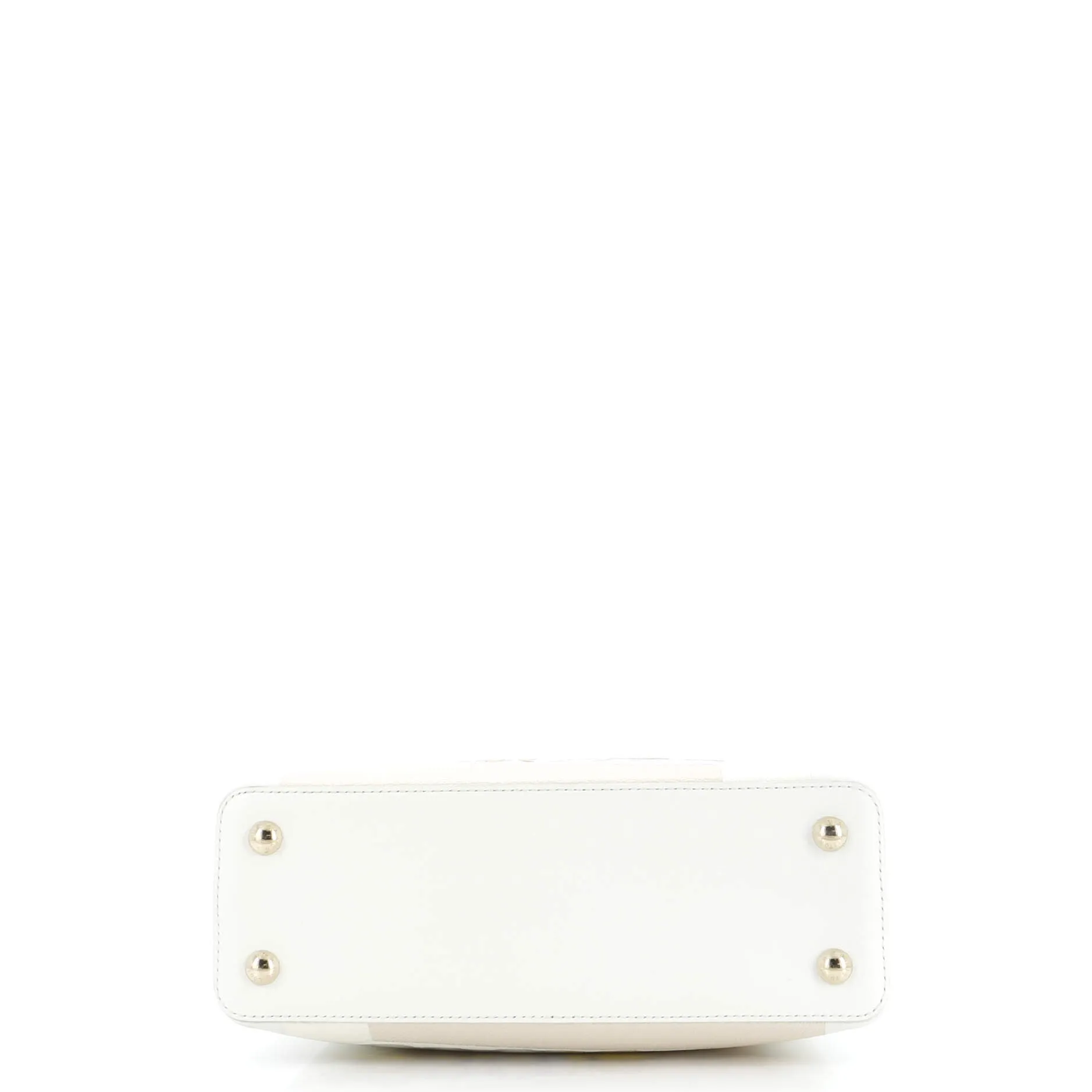 Designer Paola Pivi ArtyCapucines Bag Printed Leather MM