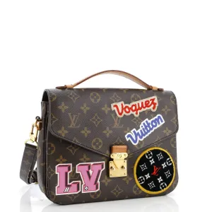 Designer Pochette Metis Limited Edition Patches Monogram Canvas
