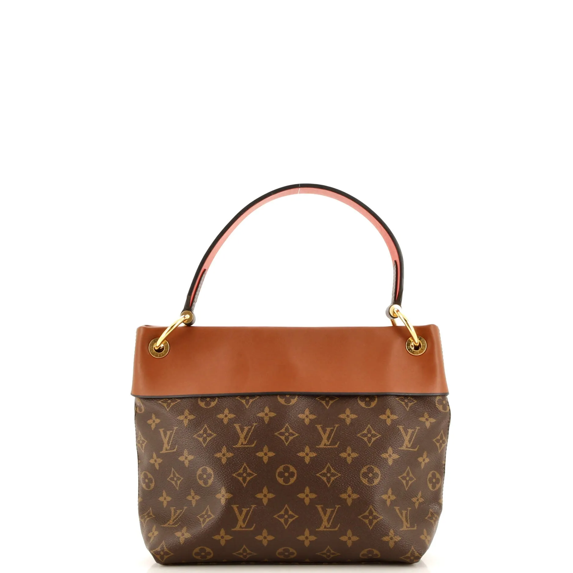 Designer Tuileries Besace Bag Monogram Canvas with Leather