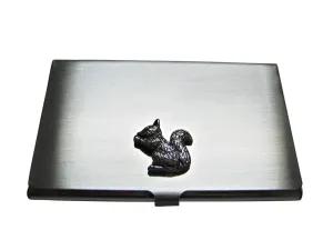 Detailed Squirrel Business Card Holder