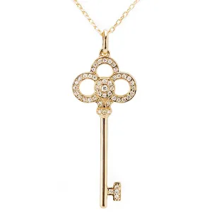 Diamond Key Pendant (Pendant Only)