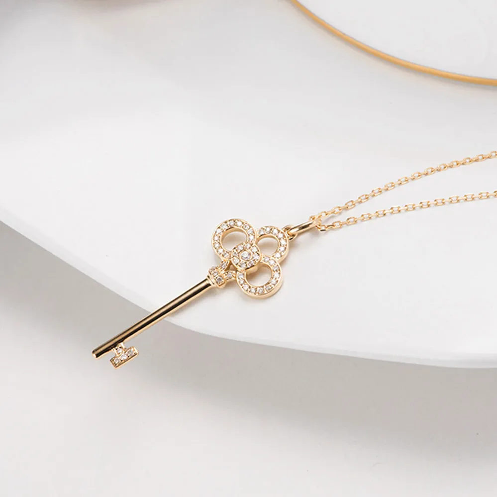 Diamond Key Pendant (Pendant Only)