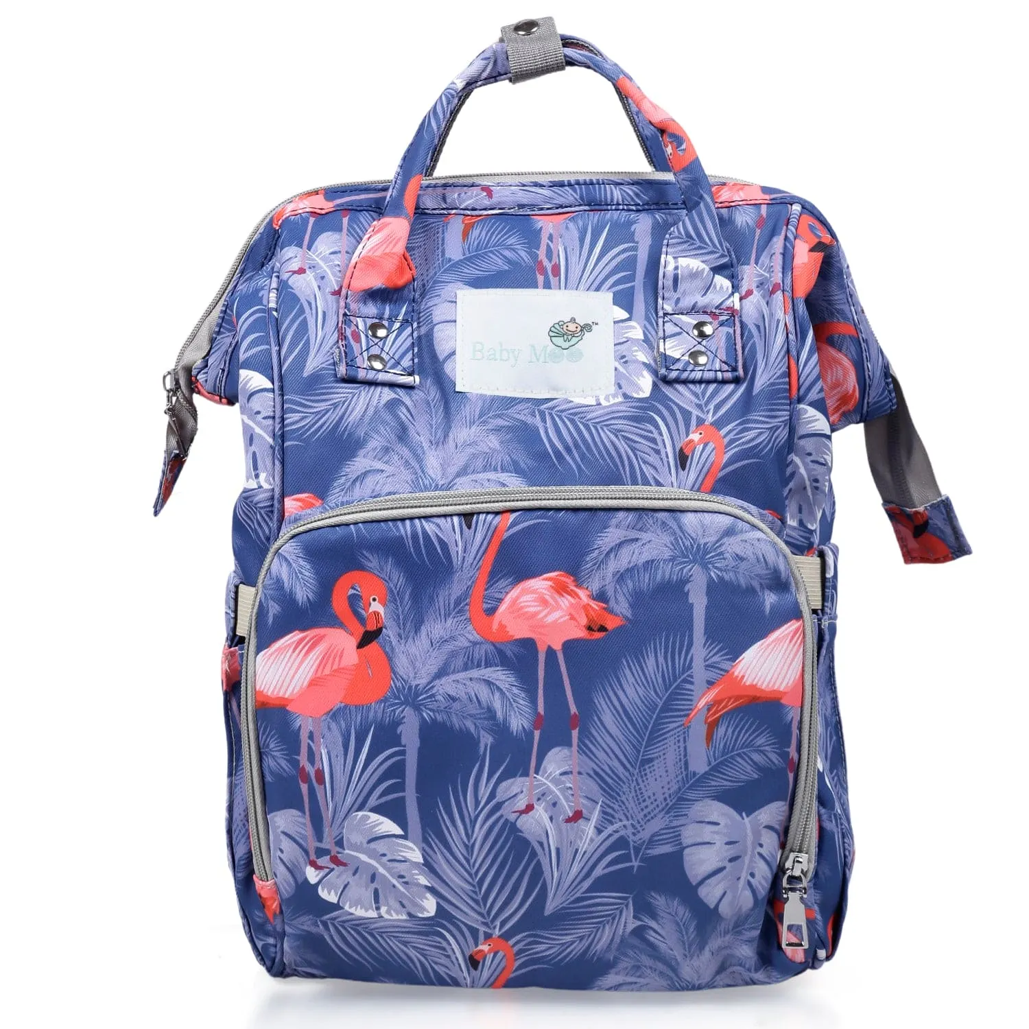 Diaper Bag 
Maternity Backpack Flamingo Blue