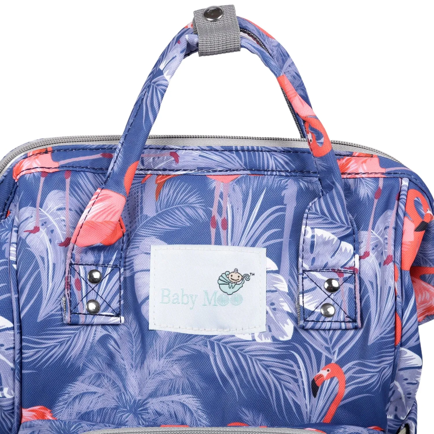 Diaper Bag 
Maternity Backpack Flamingo Blue
