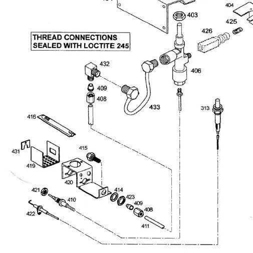 Dometic Thermocouple for a Chescold