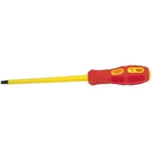 Draper Vde Approved Fully Insulated Plain Slot Screwdriver, 6.5 X 150Mm (Sold Loose) Dr-69220