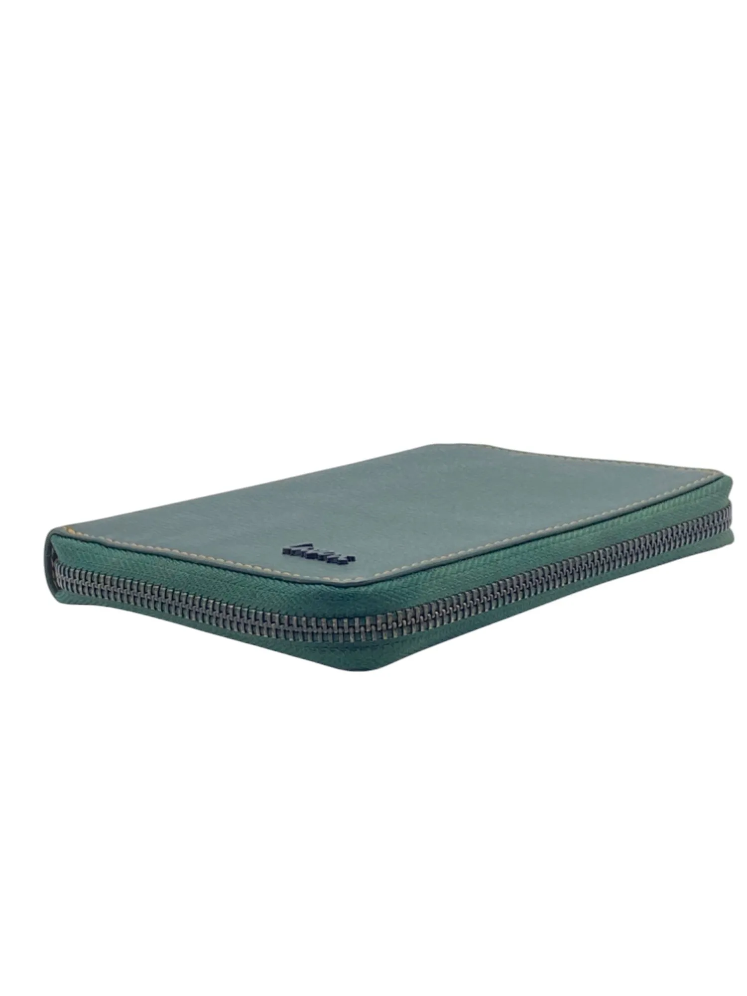 Duplex Zip Passport Wallet in Genuine Leather #1158NZ