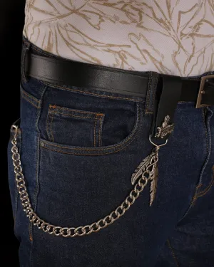 Eagle Leather Wallet Chain - Biker Motorcycle Wallet Chain Acessory