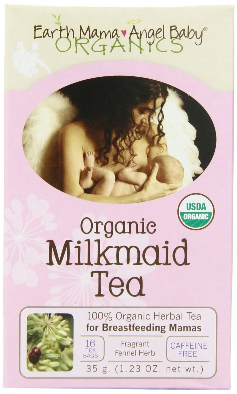 Earth Mama Angel Baby, Organic Milkmaid Tea, 16 Tea Bags Exp: 11/26