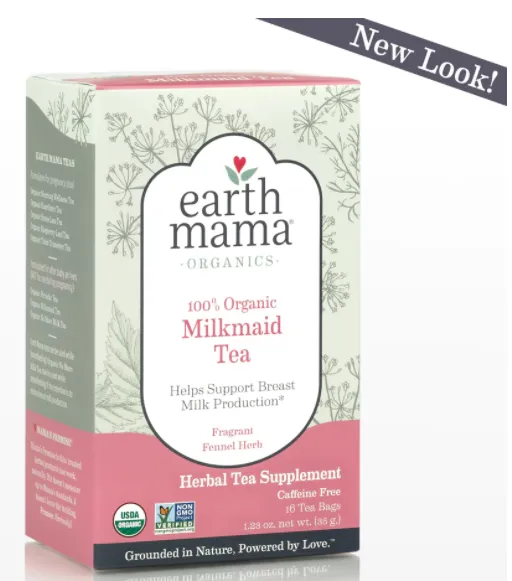 Earth Mama Angel Baby, Organic Milkmaid Tea, 16 Tea Bags Exp: 11/26