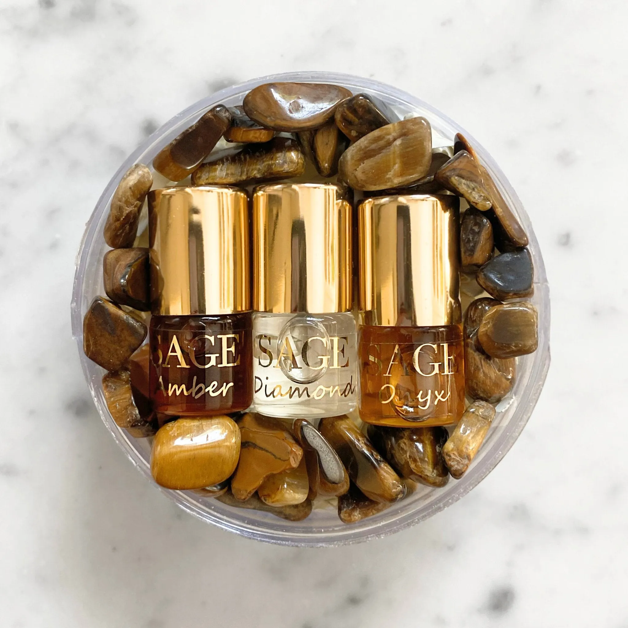 Earthy Mini Rollie Perfume Oil Concentrate Discovery Set by Sage