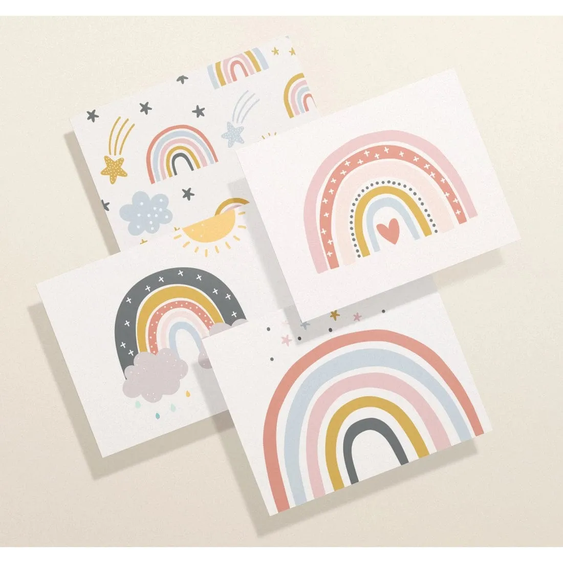 Eco-Friendly Rainbow Card Set