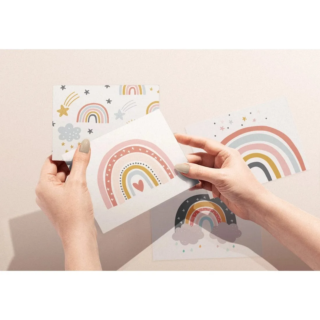 Eco-Friendly Rainbow Card Set