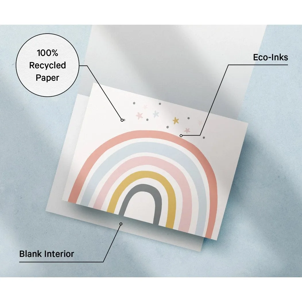 Eco-Friendly Rainbow Card Set