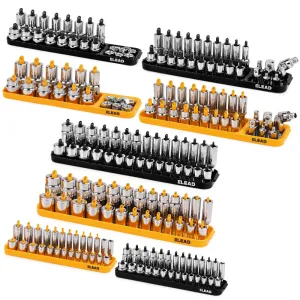ELEAD Magnetic Socket Organizer Tray Set - Wall-Mountable & Efficient Tool Storage